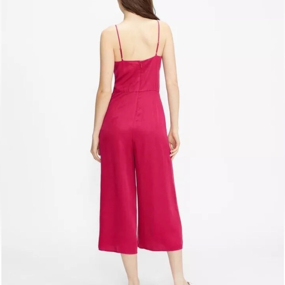Ted Baker Melnie Drawstring Waist Wide Leg Jumpsuit 1/XS/4 Lyocell Classic - Picture 2 of 8